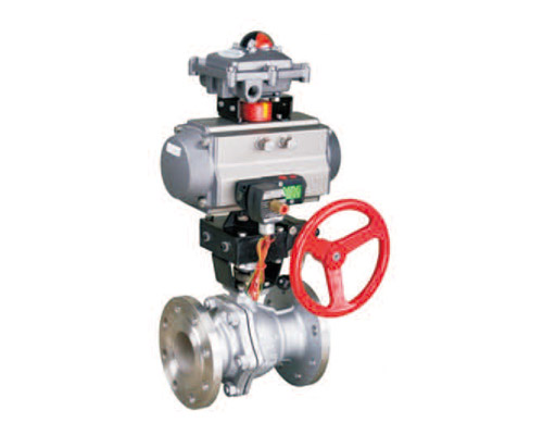 Q641F气动软密封球阀