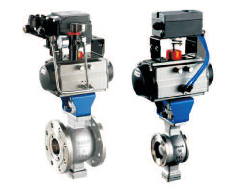 QV677H/QV647H气动V型球阀